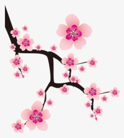Transparent Sakura Branch Png - Cherry Blossoms Vector Png, Png Download, Free Download