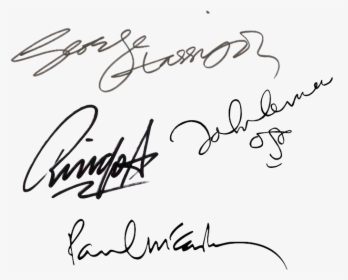 Ringo Starr Signature, HD Png Download, Free Download
