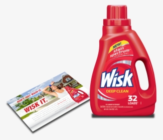 Sun Products Wisk Deep Clean Original Laundry Detergent - Wisk Laundry Detergent, HD Png Download, Free Download