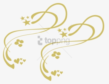 Free Png Gold Corner Designs Png Png Image With Transparent - Simple Scroll Design Clip Art, Png Download, Free Download