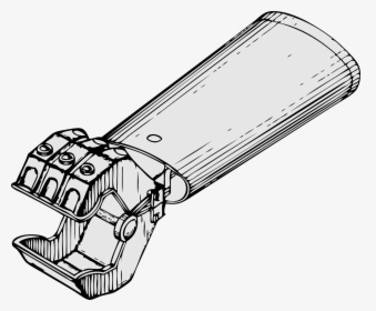Mechanical Engineering Robotic Arm Hand Drawing - Mechanical Hand Drawing, HD Png Download, Free Download