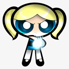 Bubbles Powerpuff Girls Png Background - Powerpuff Girls Bubbles Drawings, Transparent Png, Free Download