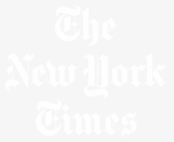 Mm Home News Nyt - New York Times Logo White Trans, HD Png Download, Free Download