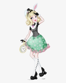 White Rabbit Alice In Wonderland Dress Drawing, HD Png Download, Free Download