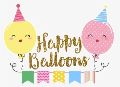 Happy Balloons, HD Png Download, Free Download