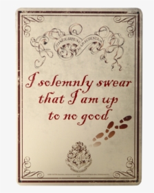 Solemnly Swear That I M Upto No Good, HD Png Download, Free Download