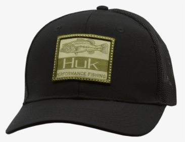 Huk Lunker Patch Trucker"  Class="lazyload None"  Style="width - Baseball Cap, HD Png Download, Free Download