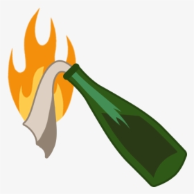 Molotov Cocktail Discord Emoji - Molotov Pixel Png, Transparent Png, Free Download