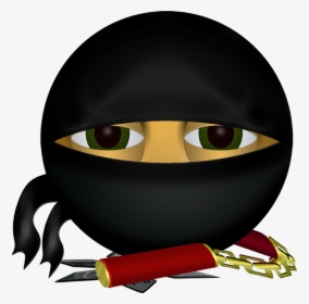 Graphic, Ninja, Smiley, Emoticon, Emoji, Kung Fu - Ninja Emojis For Android, HD Png Download, Free Download