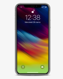 Iphone Lock Screen Png - Iphone X, Transparent Png, Free Download