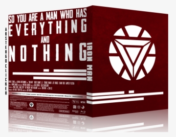 Iron Man Box Art Cover - Graphic Design, HD Png Download, Free Download