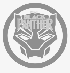 Black Panther Logo Marvel - Avengers Black Panther Logo, HD Png Download, Free Download