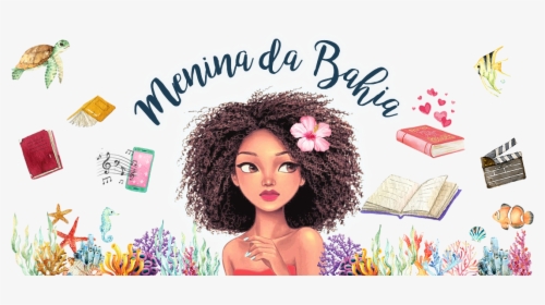 Menina Da Bahia - Curly Clip In Extensions On Black Girls, HD Png Download, Free Download