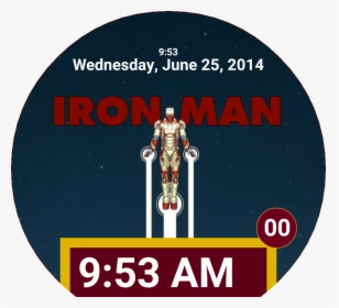 Iron Man - January 2012 Calendar, HD Png Download, Free Download