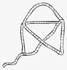 Length Of Rope Configured To Look Like A Rope House - Rope House, HD Png Download, Free Download