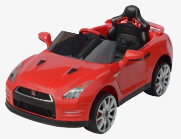 Nissan Gtr R35 Electric Kids Car Red, HD Png Download, Free Download
