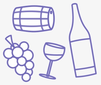 Wine, Barrel, Glass, Drink, Cellar, Beverage, Vine - Wine, HD Png Download, Free Download