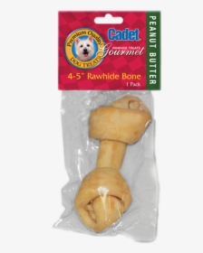 Cadet Pet, Cadet Premium Rawhide Knotted Bones Peanut - Animal Figure, HD Png Download, Free Download