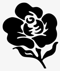 Transparent Flower Silhouette Png - Flower Silhouette Png, Png Download, Free Download