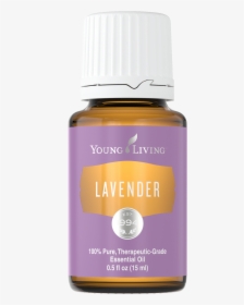 Harvested And Distilled In The U - Lavender Bottle Young Living, HD Png Download, Free Download