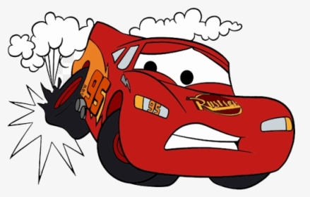 Lightning Mcqueen 95 Mouth Clipart Frames Illustrations - Lightning Mcqueen Racing Cartoon, HD Png Download, Free Download