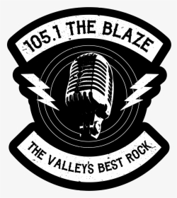 Transparent Breaking Benjamin Logo Png - 105.1 The Blaze Logo, Png Download, Free Download