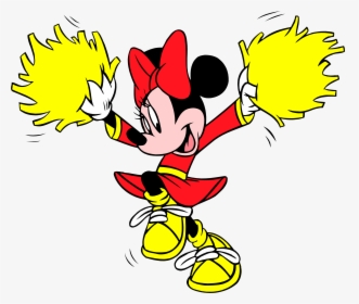 Minie Mouse 11 By Convitex - Minnie Mouse Cheerleader, HD Png Download, Free Download