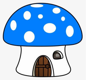 Drawing Of Mushroom House, HD Png Download, Free Download