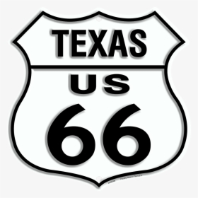 Texas Route - Route 66 Texas Png, Transparent Png, Free Download