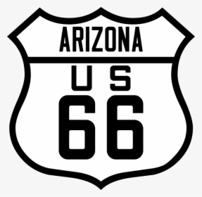 Us 66 - Route 66 Az Sign, HD Png Download, Free Download