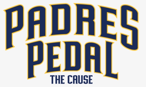 Padres Pedal The Cause Logo Type - Padres Pedal The Cause Logo, HD Png Download, Free Download