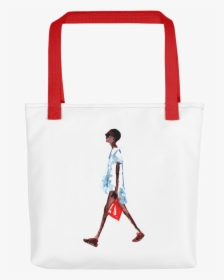 Tote Red Bag Woman 150dpi Mockup Back Red, HD Png Download, Free Download