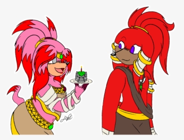 Happy Birthday Knuckles - Cartoon, HD Png Download, Free Download
