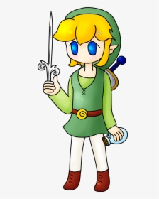 Transparent Wind Waker Link Png - Link Easy Drawing, Png Download, Free Download
