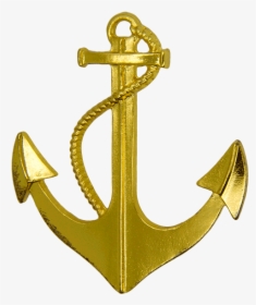 Gold Anchor Image Transparent Background, HD Png Download, Free Download