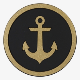 Anchors Aweigh Coaster - Anchor Canvas Wall Art, HD Png Download, Free Download