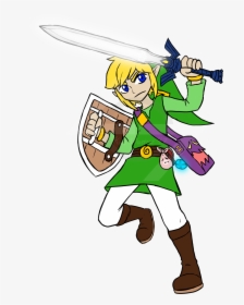 Link, Hero Of Wind    my Rendition Of The Hero Of Wind - Cartoon, HD Png Download, Free Download