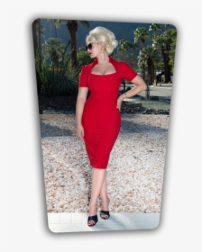 Rita Rae Dress In Red - Girl, HD Png Download, Free Download