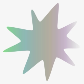 Gradient Coloured Star - Emblem, HD Png Download, Free Download