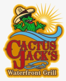 Cactus Jacks Waterfront Bar & Grill Logo - Calico Jack's Bar And Grill Logo, HD Png Download, Free Download