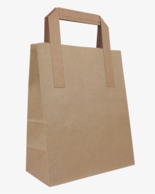 Brown Tape Handle Paper Bags - Tote Bag, HD Png Download, Free Download