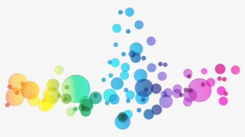 Colourful Bubble Png Vector , Png Download - Urban Silhouette Art, Transparent Png, Free Download