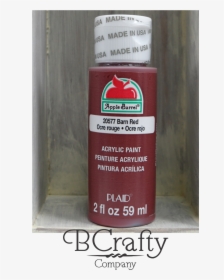 20577 Barn Red Apple Barrel Craft Paint - Cranberry, HD Png Download, Free Download