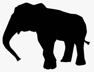 Animal, Black And White Elephant Art, Thai Elephant - Thailand Logo Elephant Png, Transparent Png, Free Download