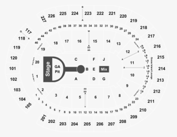 T Mobile Arena Seating Chart For Pbr Finals, HD Png Download, Free Download