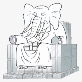 Regular Show Wiki - Regular Show White Elephant, HD Png Download, Free Download