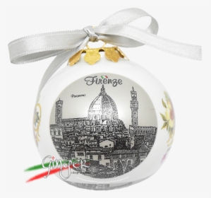 Palla Di Natale In Porcellana, Christmas Ornament, - Silver, HD Png Download, Free Download