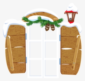 Christmas Window Clip Art - Christmas Window Png, Transparent Png, Free Download