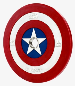 45lb Captain America Shield Barbell Plate"  Title="click - Marvel Capatainamerica, HD Png Download, Free Download