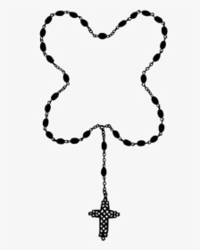 Transparent Vintage Anglican Rosary Clipart Png Image - Line Art, Png Download, Free Download